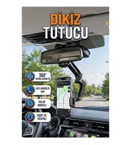 Dikiz Aynası Montajlı Ayarlanabilir Katlanabilir Araç Telefon Tutucu – Navigasyon Standı