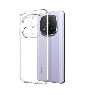 Xiaomi Redmi Note 15 Pro 5G Lüx Şeffaf Silikon - Şeffaf