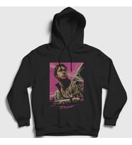 Presmono Unisex Siyah Ryan Gosling Drive Kapüşonlu Sweatshirt 440057tt