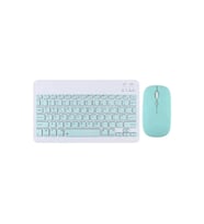 Uray store KYB71 Kablosuz Türkçe Q Klavye Mouse Set - Açık Yeşil