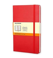 Moleskine Sert Kapak Defter Kırmızı (Çizgili - 13x21)