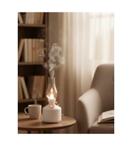 Retro LED Işıklı 1200 mAh Şarjlı Aroma Difüzörü 280 ml Su Kapasiteli