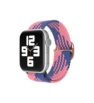 Mey İthalat® Watch 38Mm Kordon - Pembe-Mavi