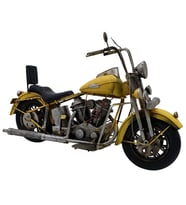 LA Street Metal Chopper Dekoratif Motosiklet - Büyük Boy