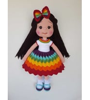 Fantastik Bebek Amigurumi Organik Oyuncak