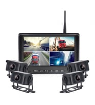 NEWFRON NF-DW105 7 İnç Araç Monitörü Set 4 Kamera DVR Kayıt