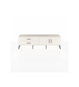 Arges TV Ünitesi Tek Raflı 2 Çekmeceli 2 Kapaklı 176x30x51 Aytaşı-Aytaşı