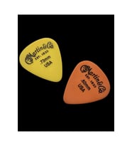 Martin & Co 17063681 Martin Gitar Penası Seti (10 Adet) 0.60mm ve 0.73mm Karışık, Dayanıklı Malzeme, Orta Sertlik