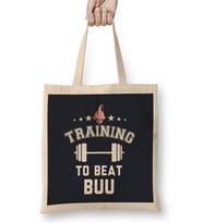 Dragon Ball Z Training To Beat Buu Bez Çanta Uzun Saplı