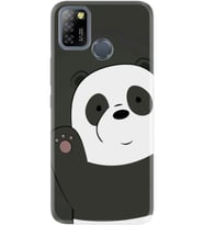 Infınıx Smart 5 Kılıf Silikon Desen Özel Seri Hello Panda 1709