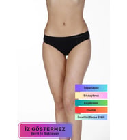 Premium İnceltici Sıkılaştırıcı Toparlayıcı İz Göstermeyen Düşük Bel Siyah Dikişsiz Slip Korse