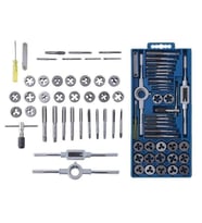 Valkyrie 40 Parça Klavuz Pafta Seti Metrik Set M3-M12 Arası 40lı Takım