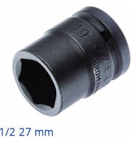 İZELTAŞ ALTI KÖŞE HAVALI LOKMA ANAHTAR 27 MM 1/2'' (Karışık)