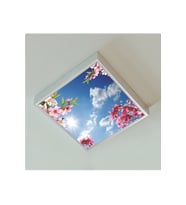 Ledli Yatak Odası 60watt Avize-60cm X 60cm - Tavana Yapışık-kolay Montaj Avize