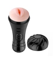 Lilitu Shop 24 cm Gerçekçi Doku Realistik Suni Oral Mastürbatör