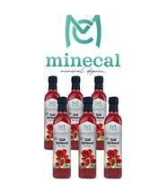Minecal Gül Sirkesi 6x500ml (%100 Katkısız Doğal)