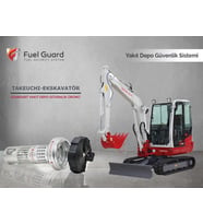 FUEL GUARD Takeuchi Ekskavatör-Kepçe Yakıt Depo Koruma Cihazı