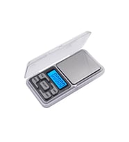 Dijital Hassas Elektronik Kuyumcu Cep Terazisi Tartı 500 Gr / 0.1 Gr (Silver)