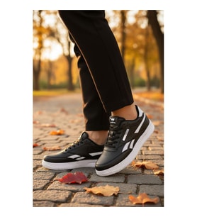 Walkway Marlow M Beyaz-Siyah Erkek Spor Ayakkabı (Siyah - Beyaz)