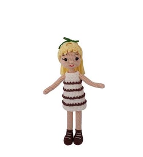 Ekler Bebek Amigurumi Organik Oyuncak