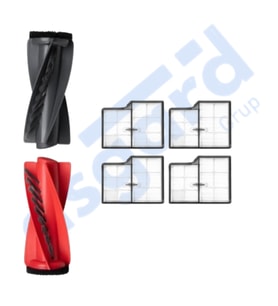 Roborock Saros 10- Saros 10R Uyumlu 1 Ana Fırça 4 Filtre PKT-iasgf0000878