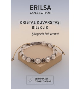Sertifikalı Terahertz Kristal Kuvars Taşı Bileklik – Şıklığınla Parla, Enerjini Dengele (Çok Renkli)