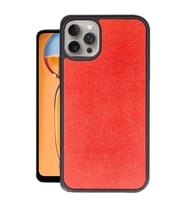 iPhone 14 Pro Max Kılıf Aras Deri Kapak - Kırmızı