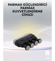 Ergonomik Parmak Egzersiz Aleti El ve Bilek Güçlendirici