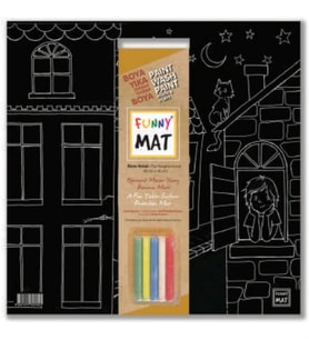 Funny Mat - Bizim Sokak 40x40cm