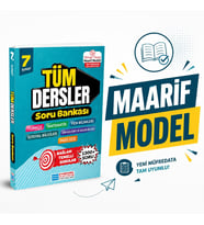 7. Sınıf Tüm Dersler Soru Bankası Maarif Modeli Evrensel İletişim Yayınları
