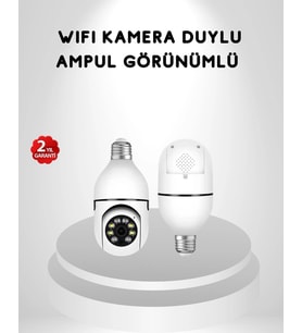 Akıllı Duylu 360° Güvenlik Kamerası – PTZ Özellikli Uzaktan Kontrollü Akıllı Kamera