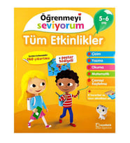 5-6 Yaş Öğrenmeyi Seviyorum Tüm Etkinlikler Uçanbalık Yayınları
