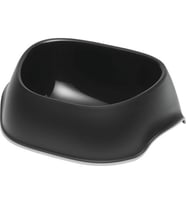Moderna Sensibowl Mama ve Su Kabı 1200 ml Siyah (Desenli)