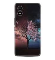 TCL 303 Kılıf Resimli Desenli Silikon Platinium Series Heaven Tree 1859