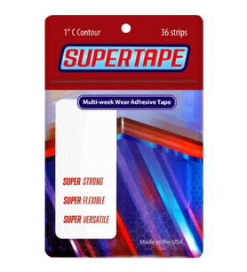 True Tape Supertape OVAL Protez Saç Bantı (1c Yarımay) S.T 1"C (2.5 cm x 7,5cm)