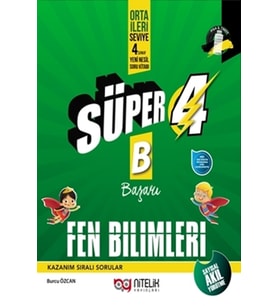 NİTELİK 4. SINIF YENİ NESİL SÜPER FEN BİLİMLERİ (B) SORU BANKASI