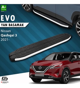 Nissan Qashqai 3 Evo Aluminyum Yan Basamak 173 Cm 2021 Üzeri