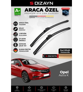 Opel Astra K Ön Cam Silecek Seti 2015-2021 Premium Araca Özel 70-60 Cm A+ Kalite