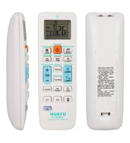 Huayu K-1089E+L Üniversal Akıllı Klima Kumandası Led Işıklı Geniş Uyumluluk