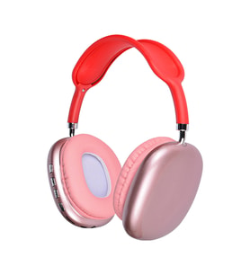 Kablosuz Bluetooth Kulaklık Type-C Şarj ve Aux Girişi, Yüksek Bass ve Hi-Fi Ses Kalitesi (KIRMIZI) (Kırmızı)