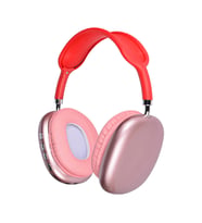 Kablosuz Bluetooth Kulaklık Type-C Şarj ve Aux Girişi, Yüksek Bass ve Hi-Fi Ses Kalitesi (KIRMIZI) (Kırmızı)