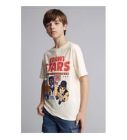 Defacto Brawl Stars New Regular Fıt Ekru Erkek Çocuk T-Shirt G8946A8/ER99