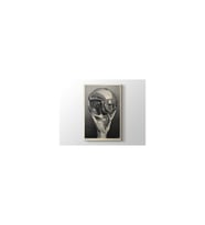Mc Escher - Hand With A Reflecting Sphere 1935 Premium Kanvas Tablo