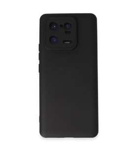 Xiaomi Mi 13 Pro Kılıf Nano İçi Kadife Silikon - Siyah