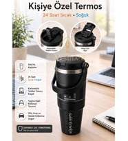 Kişiye Özel Termos – 900 ML 24 saate kadar sıcak ve soğuk tutma