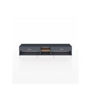Arges TV Ünitesi Tek Raflı 2 Çekmeceli  220x30x51 Antrasit-Çam/Antrasit