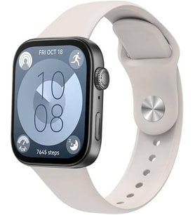 Huawei Watch Fit 3 / Fit 4 / Fit 4 Pro ile Uyumlu Silikon Kordon Kayış Esnek Yumuşak Ayarlanabilir
