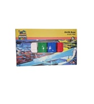NOVA COLOR NC-1100 6 'LI 180 G. ANA RENKLER AKRİLİK BOYA SET