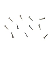 Klips, Menteşe, Ayağı Çivisi 9mm Çelik - Siyah 100gr