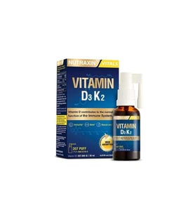 Vitals D3K2 Vitamini İçeren Sıvı Takviye Edici Gıda 207Puf 30ml